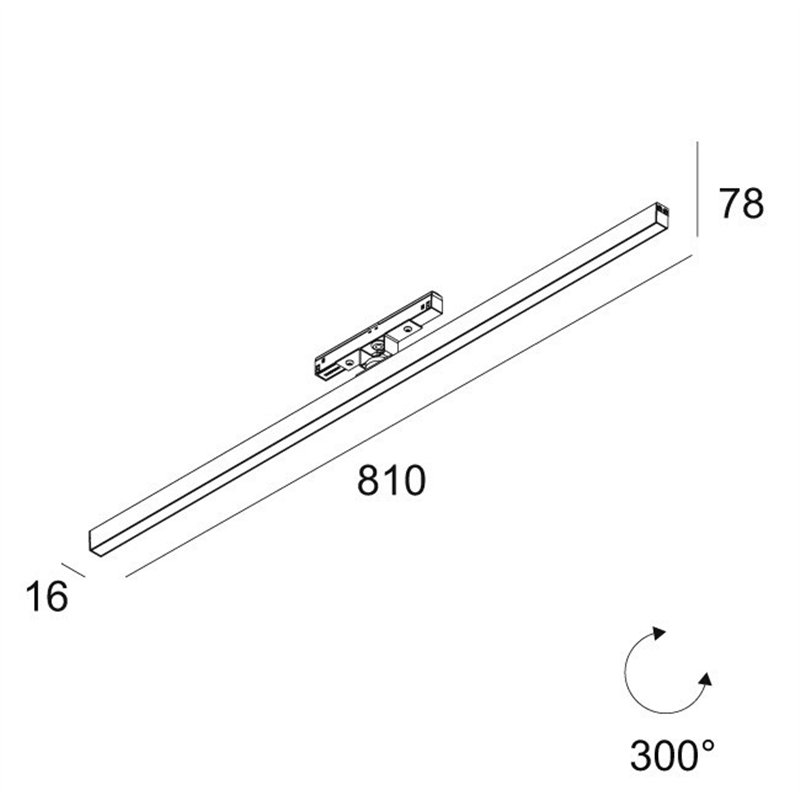 Delta Light M26H - Led Line Ok MDL Trackverlichting