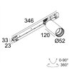 Delta Light Spy 52 Soft Adm Slim DIM5 Track lighting fixture