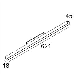 Delta Light M - Led Line He Soft 1 X 9,1W 930 Mdl B