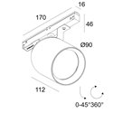 Delta Light M20/M26H - OBIN MDL Trackverlichting
