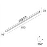 Delta Light M26H - Led Line OK DIM5 Track lighting fixture