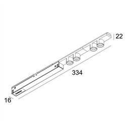 Delta Light M26L - Jum-Oh! 4R DIM5 Track lighting fixture
