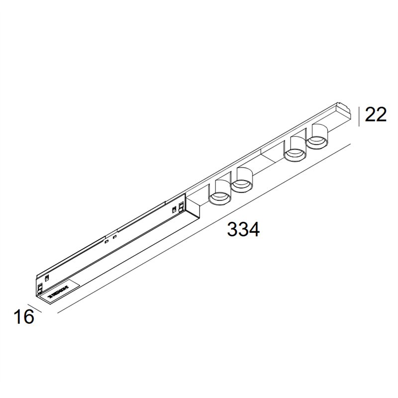 Delta Light M26L - Jum-Oh! 4R DIM5 Trackverlichting