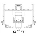 Delta Light M52 - 1 Led MDL Trackverlichting