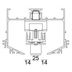 Delta Light M52 - 1 Led MDL Track lighting fixture