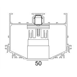 Delta Light M52 - 1 Led D Mdl Track lighting fixture