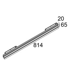 Delta Light M - DOT.COM WALLWASH 08 MDL Track lighting fixture