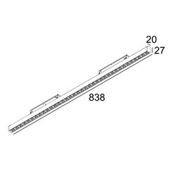 Delta Light Splitline M Inform L8 DIM5 Track lighting fixture