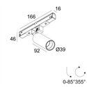 Delta Light M20/M26H - Spy 39 Focus Trackverlichting