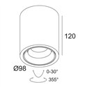Delta Light BOXY R OK DIM8 Plafondlamp