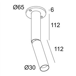 Delta Light NEEDLE 1 OK Ceiling lamp