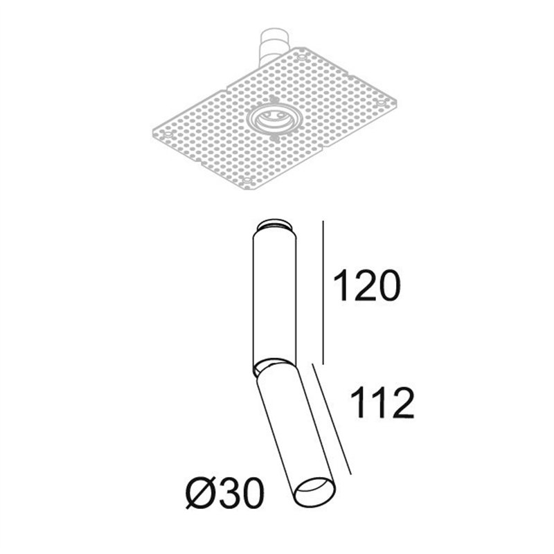 Delta Light NEEDLE 1 TRC OK Plafondlamp