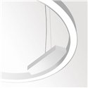 Delta Light SUPER-OH! SLIM 80 SBL DOWN Plafondlamp