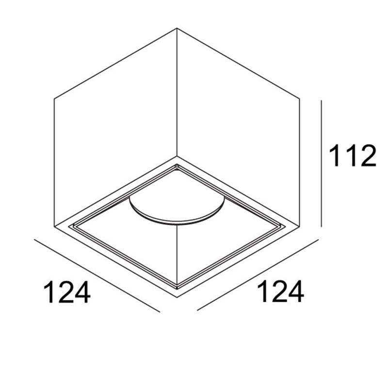 Delta Light BOXY XL S DIM1 Plafondlamp