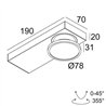 Delta Light HALOSCAN ON 1 MP SOFT DIM8 Ceiling lamp