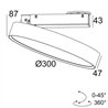 Delta Light MULTINOVA 30 PIVOT PRISM Ceiling lamp