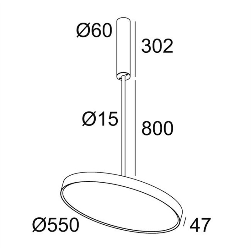 Delta Light MULTINOVA 55 OK 800 Plafondlamp
