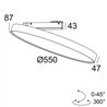 Delta Light MULTINOVA 55 PIVOT Ceiling lamp