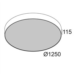 Delta Light SUPERNOVA LINE 125 Ceiling lamp / Suspension lamp