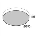 Delta Light SUPERNOVA LINE 95 Plafondlamp / Hanglamp