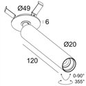 Delta Light UHO L CLIP Plafondlamp