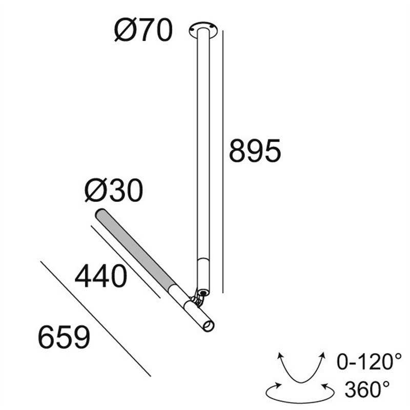 Delta Light XY180 S81 MINI Plafondlamp