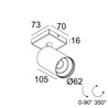 Delta Light SPYCO ON 1 AC Ceiling lamp