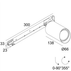 Delta Light SPY 66 WALLWASH Ceiling lamp