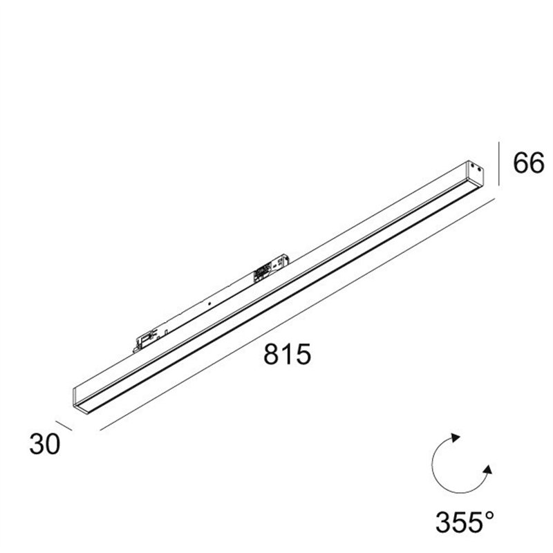Delta Light LED LINE OK 930 ADM SLIM Plafondlamp