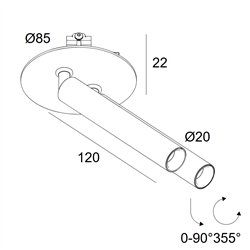 Delta Light Uho L 2 Air ceiling lamp