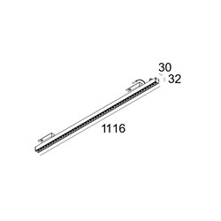 Delta Light D-LINER 30 INF LOC2 1114 RD Plafonnier