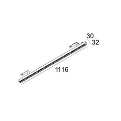 Delta Light D-LINER 30 INF LOC3 1114 RD Ceiling lamp