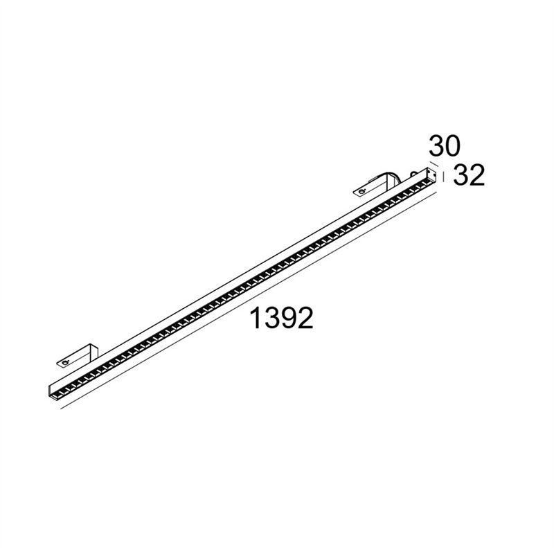 Delta Light D-LINER 30 INF LOC3 1390 RD Plafondlamp