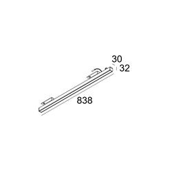 Delta Light D-LINER 30 SBL LOC1 838 RD Ceiling lamp
