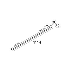 Delta Light D-LINER 30 SBL LOC2 1114 RD Ceiling lamp