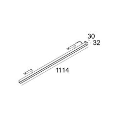 Delta Light D-LINER 30 SBL LOC3 1114 RD Ceiling lamp