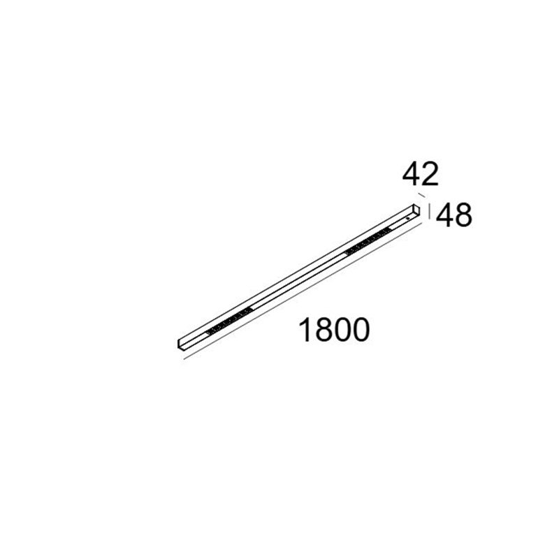 Delta Light INFORM 40 SQ 180 PDS DOWN DIM5 Plafondlamp