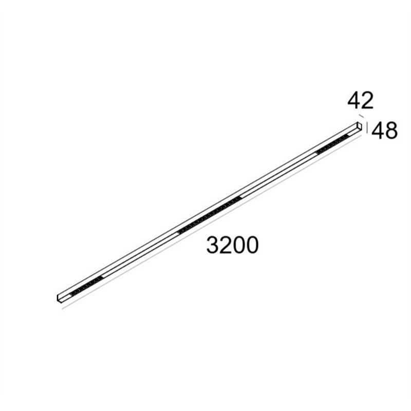 Delta Light INFORM 40 SQ 320 DOWN TW 1 DT8 DIM5 Plafondlamp