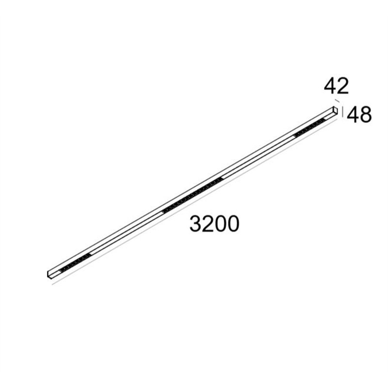 Delta Light INFORM 40 SQ 320 DOWN DIM5 Plafondlamp
