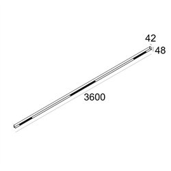 Delta Light INFORM 40 SQ 360 DOWN TW 1 DT8 DIM5 Ceiling lamp
