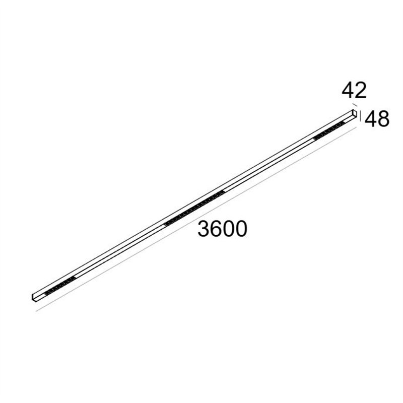 Delta Light INFORM 40 SQ 360 DOWN TW 1 DT8 DIM5 Plafondlamp