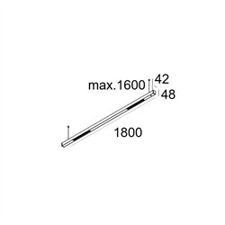 Delta Light INFORM 40 SQ 180 PDS DOWN-UP DIM5 Ceiling lamp