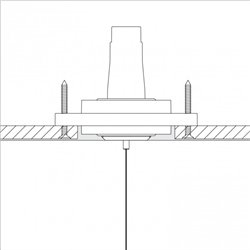 Delta Light SUSPENSION TRIMLESS O.F.A.