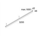 Delta Light INFORM 40 SQ 320 UP TW DIM5 Plafondlamp
