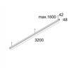 Delta Light INFORM 40 SQ 320 UP TW DIM5 Ceiling lamp