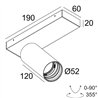 Delta Light SPY 52 ON 1 HE DIM8 Ceiling lamp