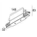 Delta Light TRACK 3F DIM H MIDDLE SUPPLY