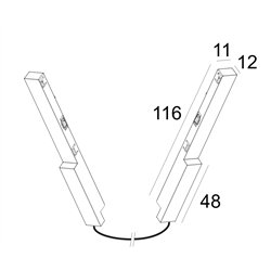 Delta Light SOLI - CONNECTOR R 90