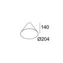Delta Light TOUPE SHADE S