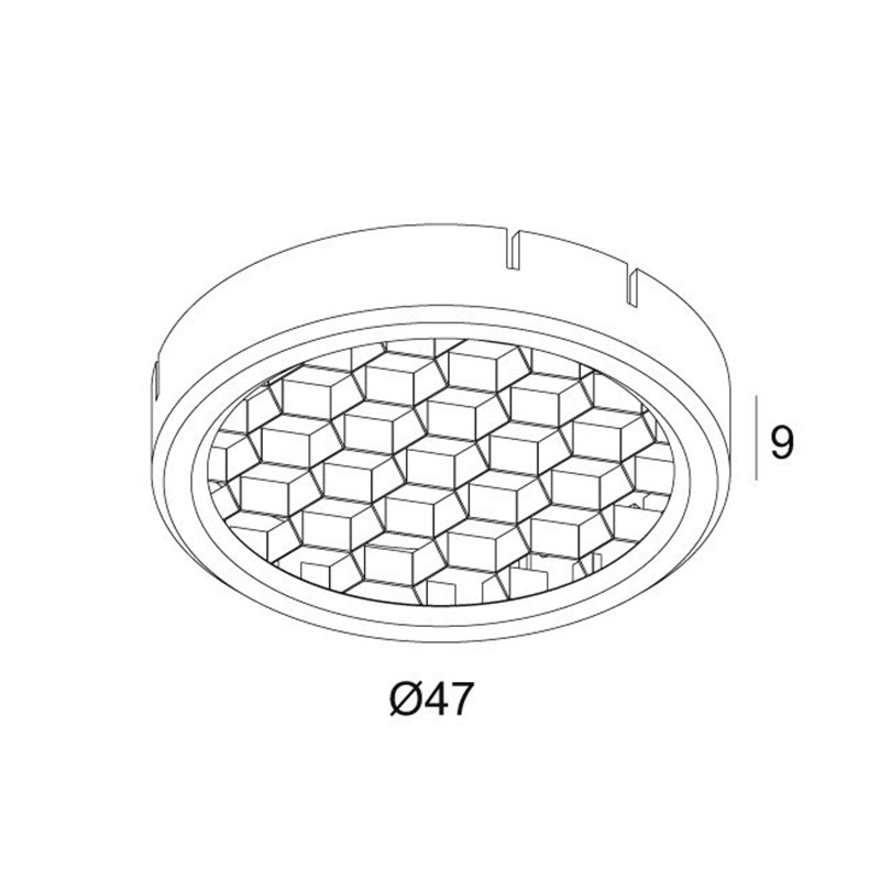 Delta Light ENTERO S HONEYCOMB SINGLE USE